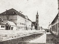 Vlaška ulica 1864. godine (Foto Ludwig Schwoiser)